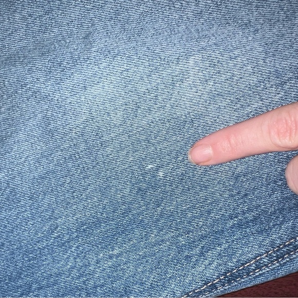 American Eagle Outfitters Classic Blue Denim Mom Jean - Picture 6 of 6